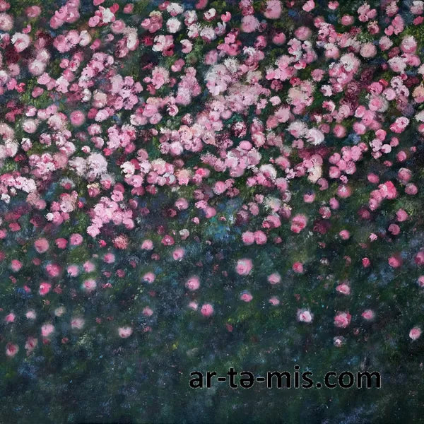 Rose Garden (36in H x 60in W)