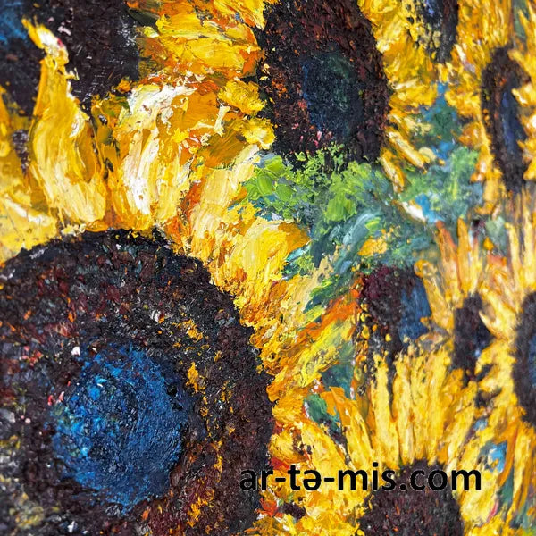 Sunflower Sea (48in H x 96in W)