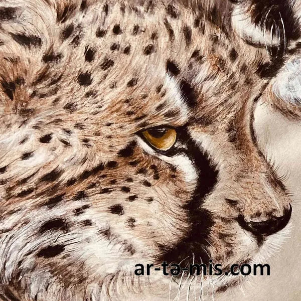 Grooming Cheetahs (16in H x 20in W)