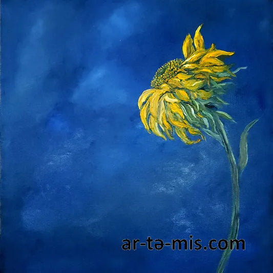 Single Sunflower (20in H x 16in W)