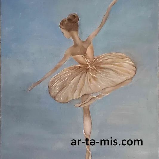 Flying Ballerina (20in H x 16in W)