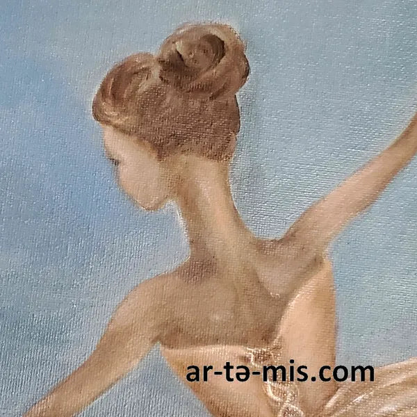 Flying Ballerina (20in H x 16in W)