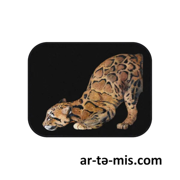 Artemis Leopard Car Mats (2x Rear)