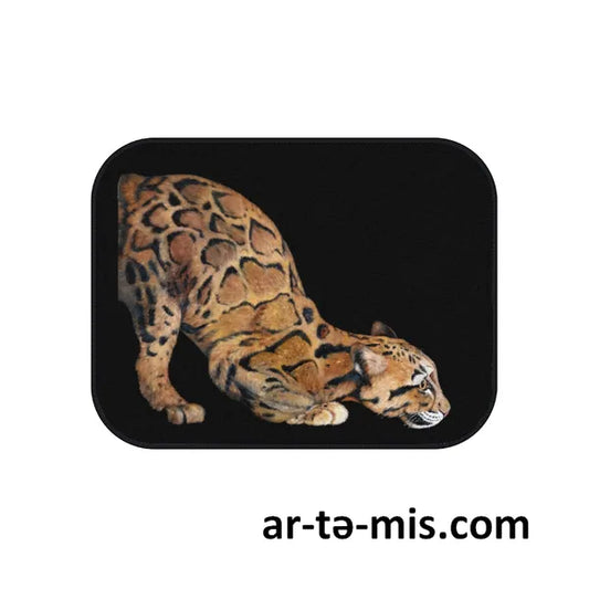 Artemis Leopard Car Mats (2x Rear)