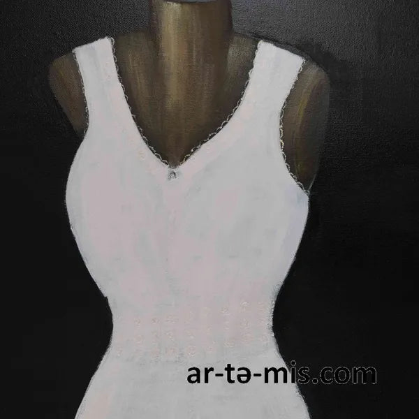 The White Dress (60in H x 30in W)