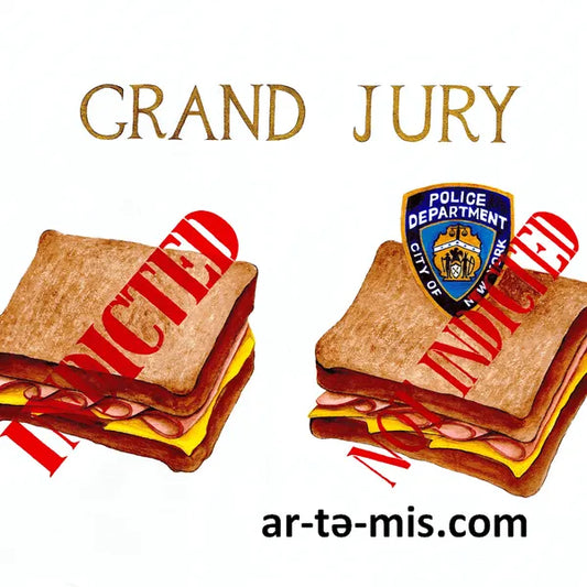 Ham Sandwich Grand Jury (30.5in H x 22.5in W)