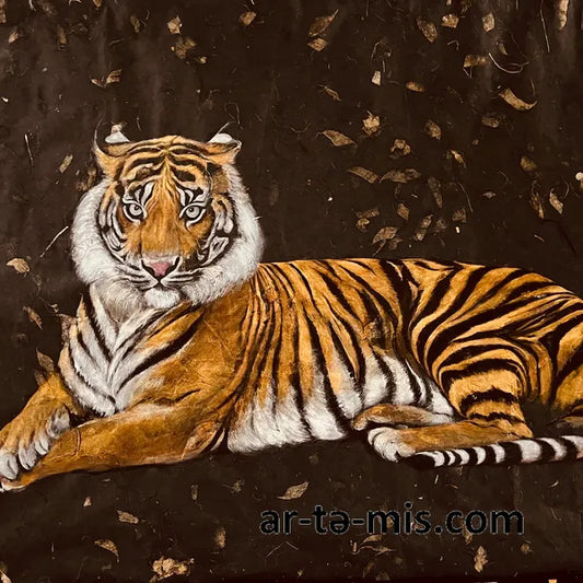 Imposing Tiger (25in H x 37in W)