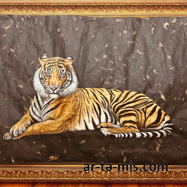 Imposing Tiger (25in H x 37in W)